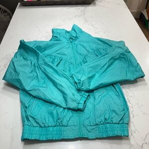 Totes Aqua Nylon Jacket